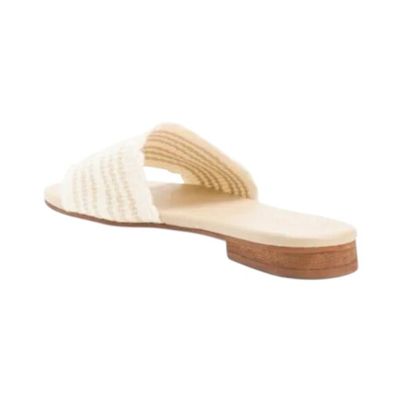 KAANAS Oat Handwoven Slide Sandals - Picture 2 of 2